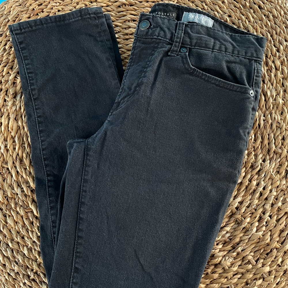 Aeropostale Skinny Black Jeans